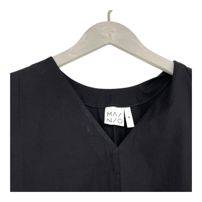 Mainio woven tunic dress, black | woman S
