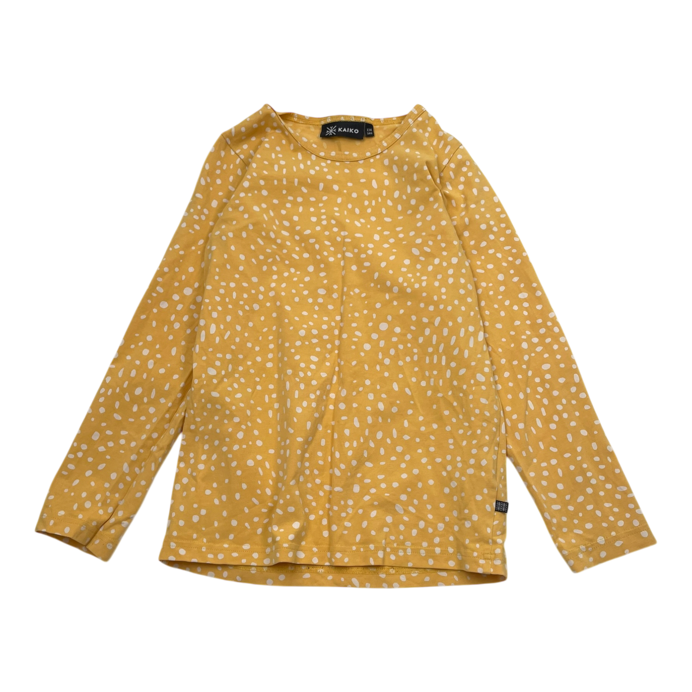 Kaiko shirt, dots | 134/140cm
