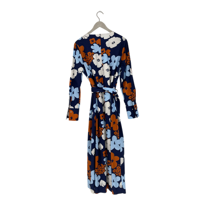 Marimekko Helila Frühlingskleid, blaue Blumen | Frau 44