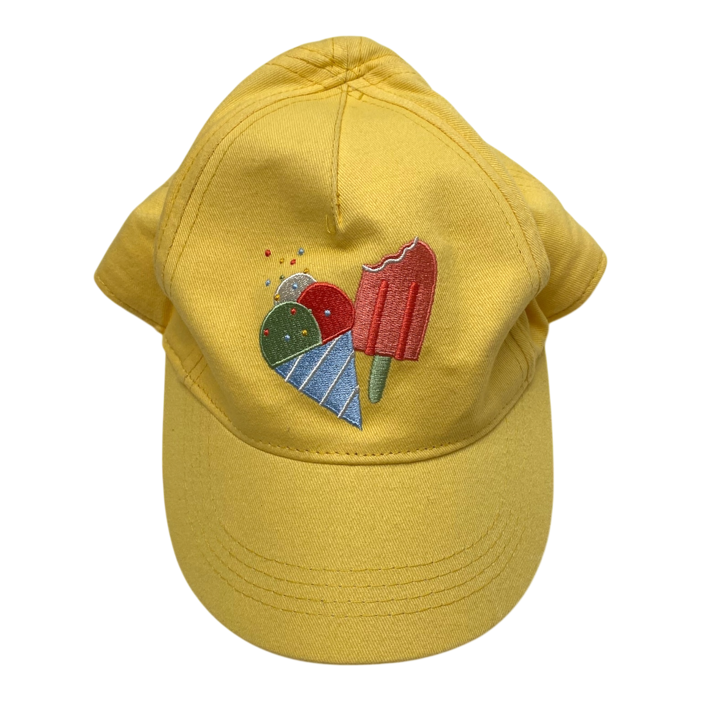 Polarn O. Pyret cap, yellow | 2-9y