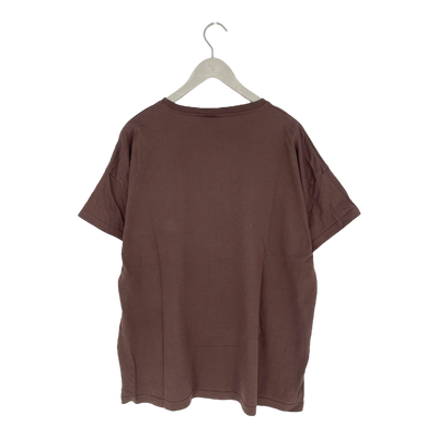 Toive t-shirt, dark brown | unisex XL