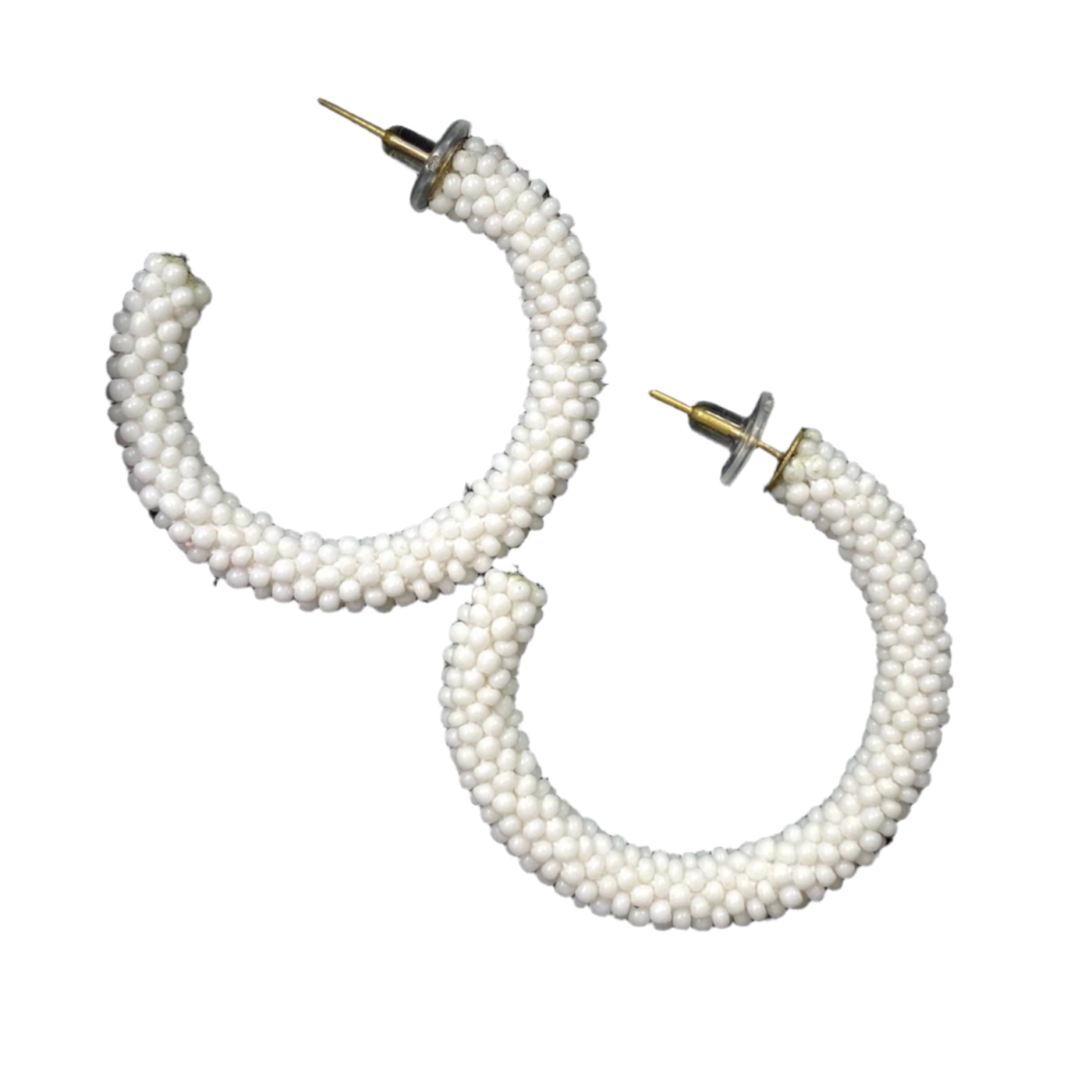 Kaiko gianna earrings, white