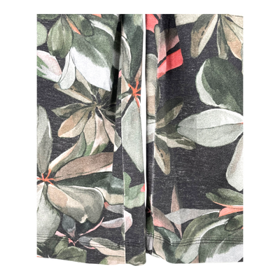 Ommellinen cropped belted culottes, leafs | woman XS