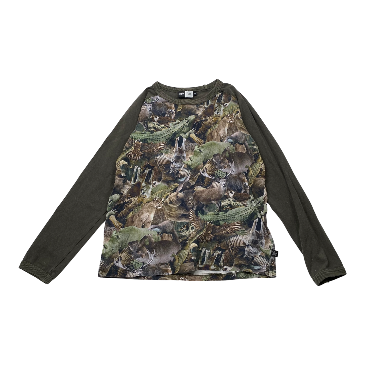 Molo t-shirt, animals | 140cm