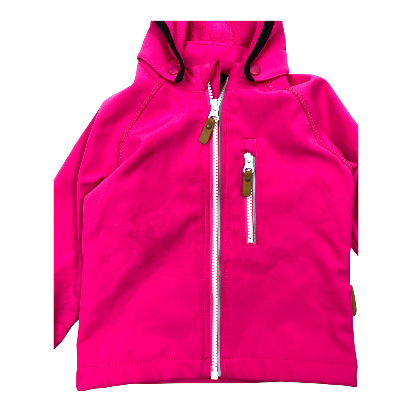 Reima vantti softshell jacket, bright pink | 86cm