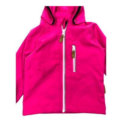 Reima vantti softshell jacket, bright pink | 86cm