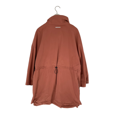 Embassy of Bricks and Logs visby coat, terracotta | woman S