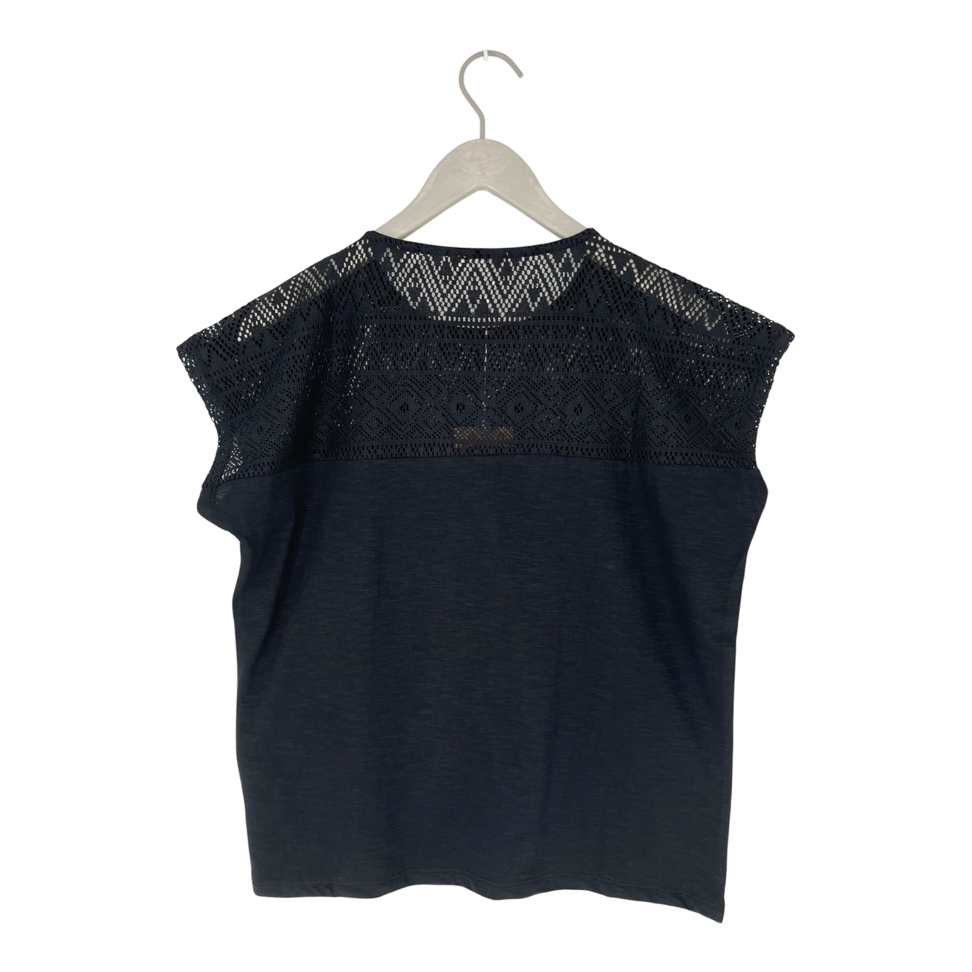 Tranquillo lace t-shirt, black | woman S
