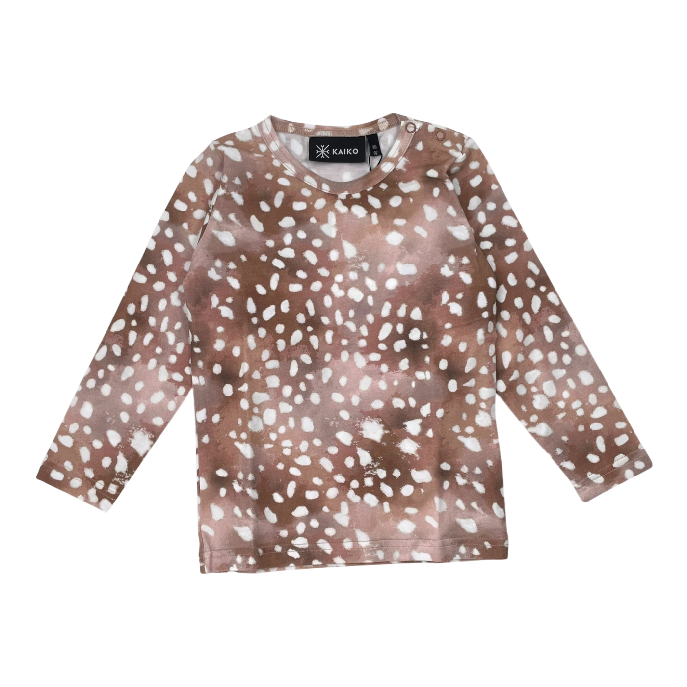 Kaiko shirt, copper bambi | 86/92cm