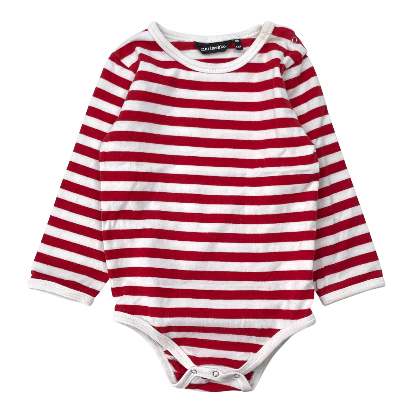 Marimekko vinde stripe body, red | 86cm
