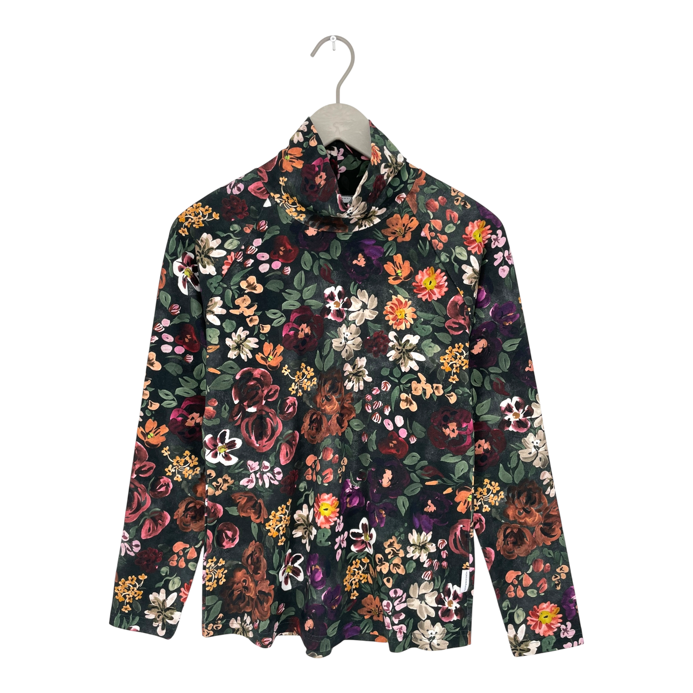 Verson Shop Turtleneck Shirt, Blumen | Frau m