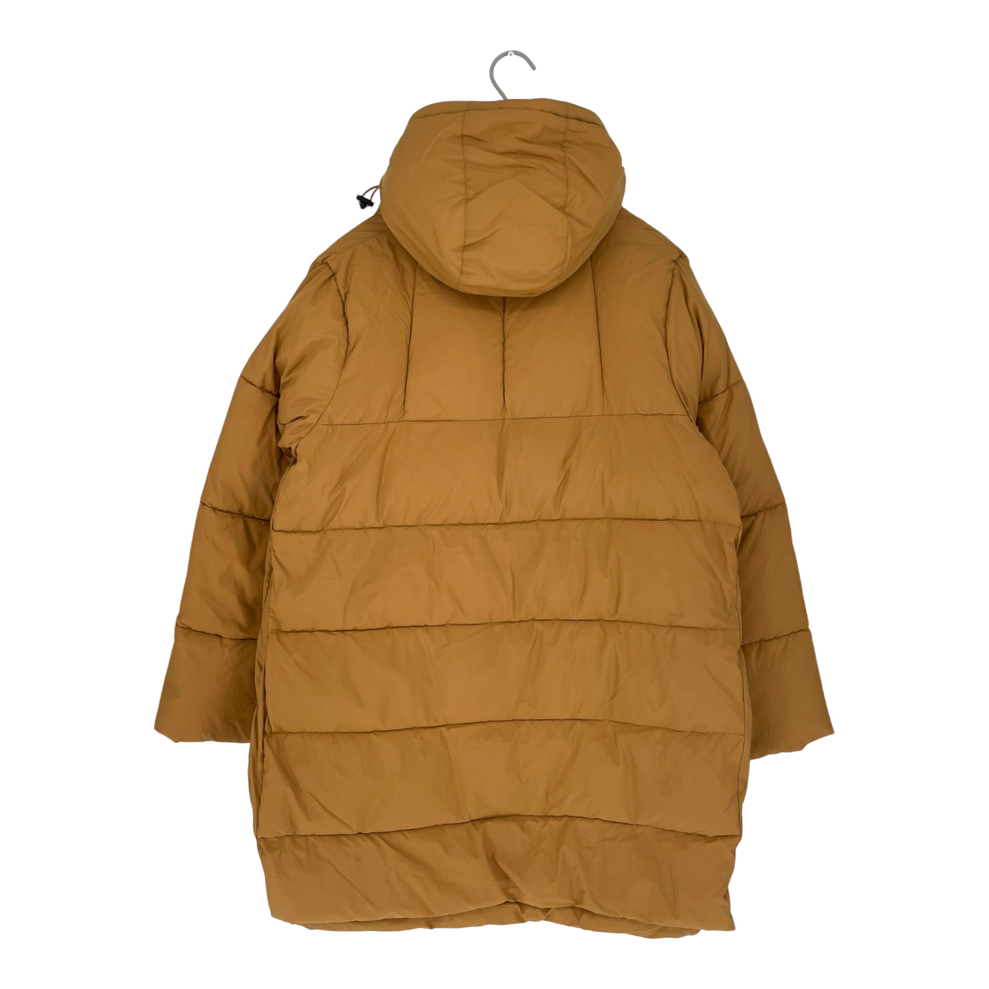 Embassy of Bricks and Logs fargo puffer jacket, caramel brown | unisex M