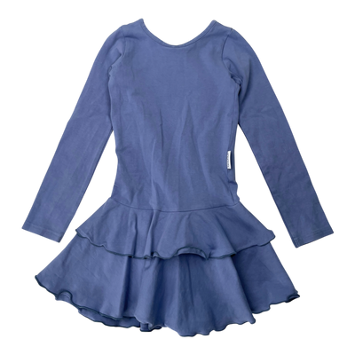 Gugguu frilla dress, blue | 104cm