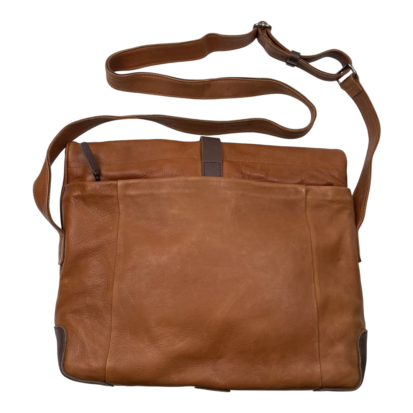 Harold's Bags mount ivy messenger bag, cognac