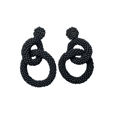 Kaiko gia earrings, black