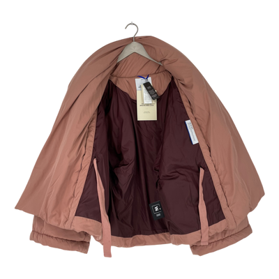 Embassy of Bricks and Logs chiba puffer coat, shadow rose | woman S