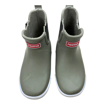 Reima ankles rain boots, moss green | 30