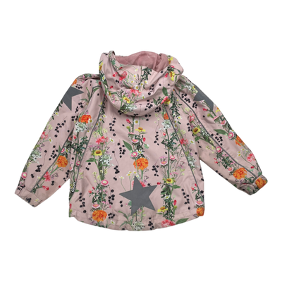 Molo hopla spring jacket, flowers | 104cm