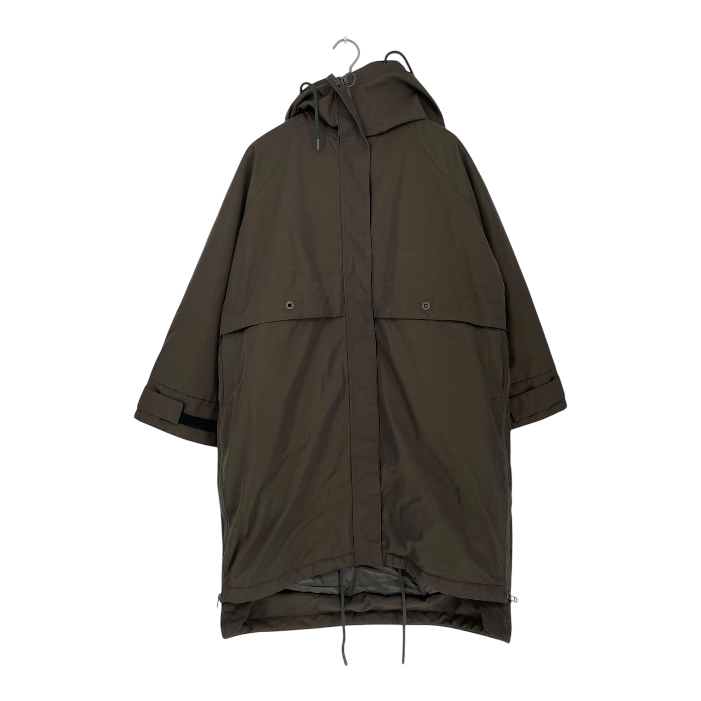 Embassy of Bricks and Logs montebello coat, black olive | unisex S