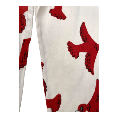 Mini Rodini leggings, birds | 116/122cm