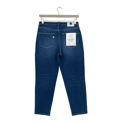 Mud Jeans mams high tapered jeans, denim blue | woman 30/27
