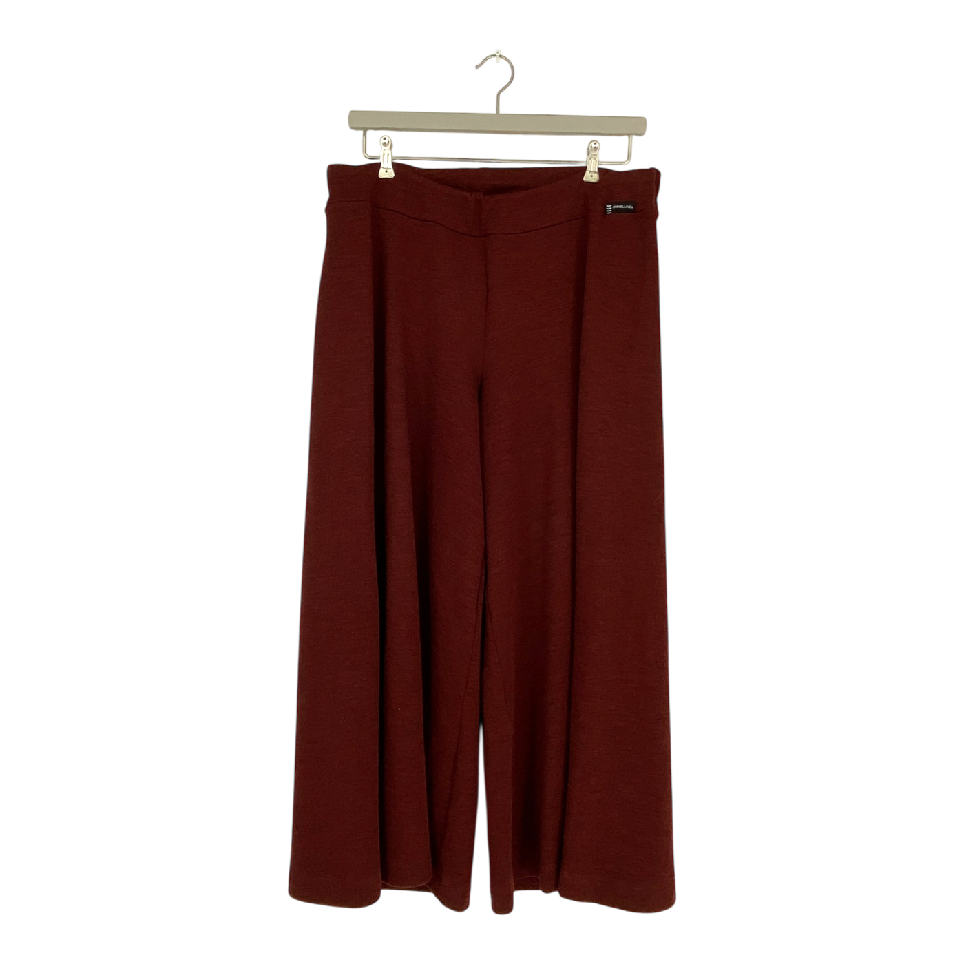 Ommellinen merino pants, plum | woman XL