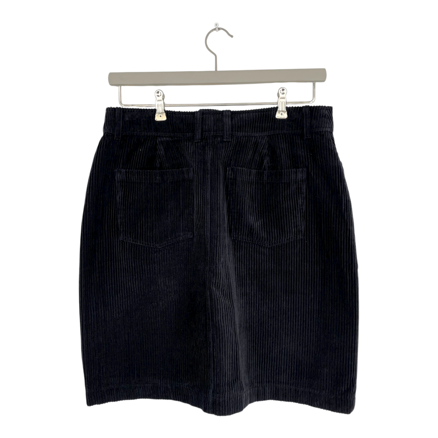 R-Collection corduroy skirt, black | woman L