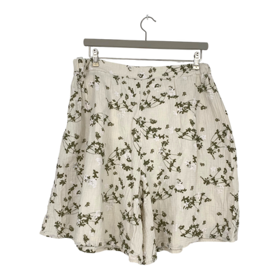 Kaiko wide leg muslin shorts, clover blossom | woman XL