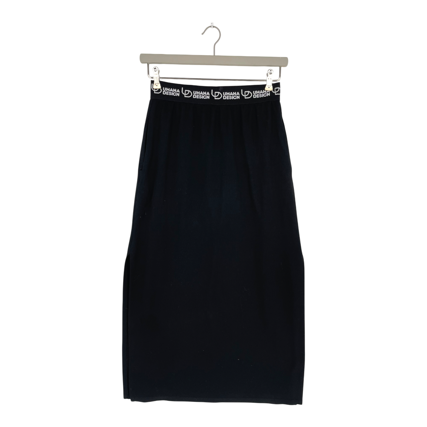 Uhana long sport skirt, black | woman L