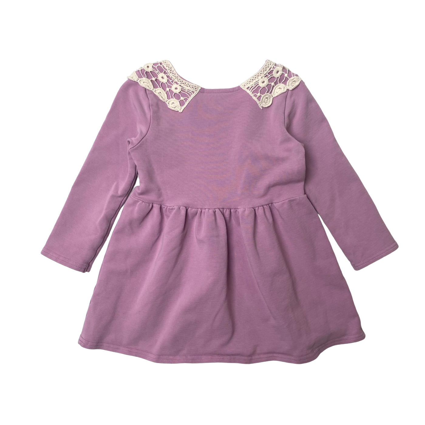 Lumoan sweat dress, mauve | 86/92cm