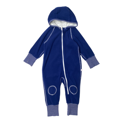 Reima fleece jumpsuit, midnight blue | 74/80cm