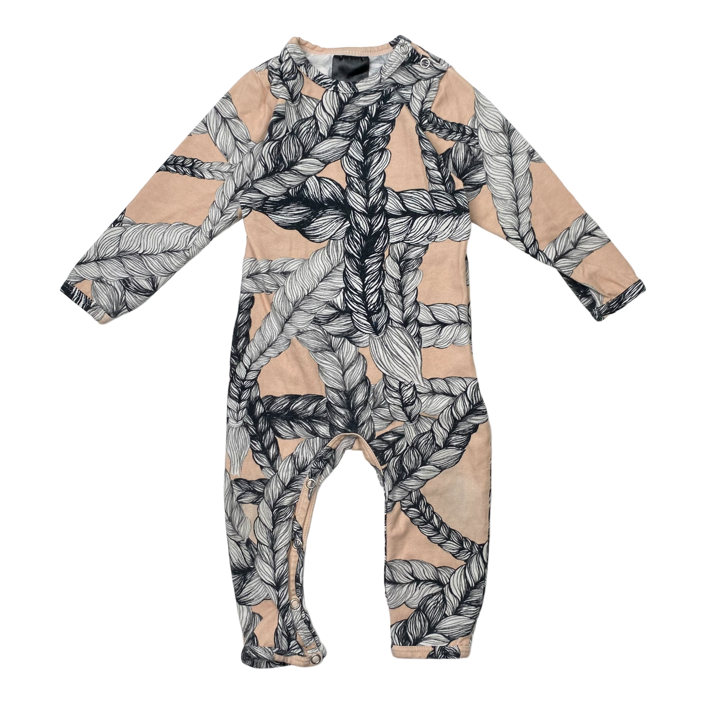 Vimma letti jumpsuit, peach | 80cm