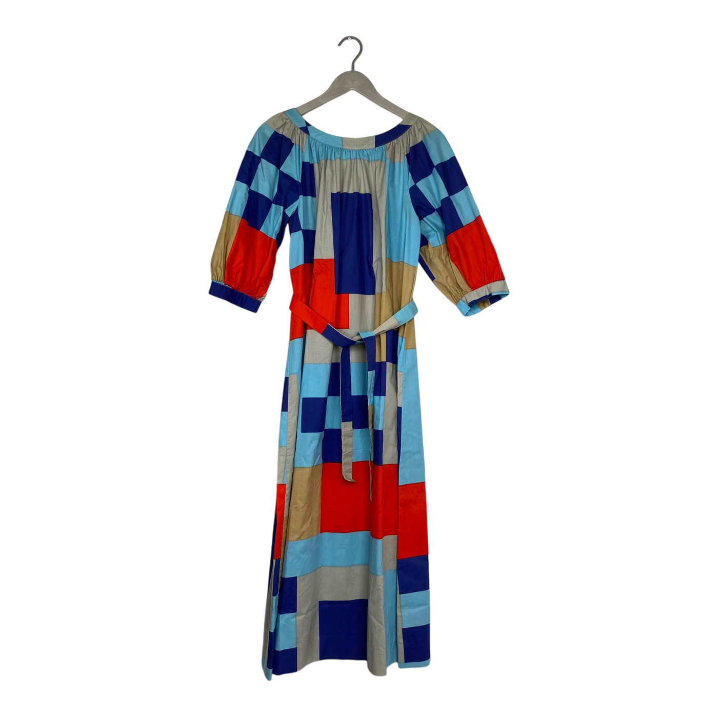 Marimekko woven vintage dress, shapes | woman M