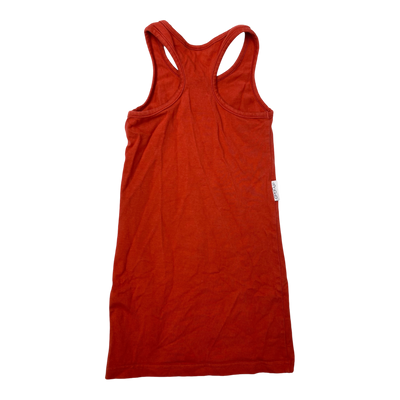 Gugguu sleevles dress, red | 80cm