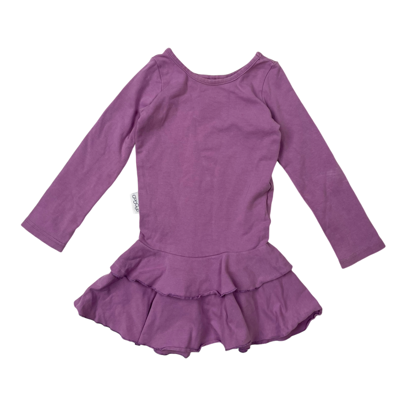 Gugguu frilla dress, lilac | 74cm