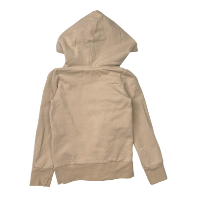 Gugguu zipper hoodie, tan | 104cm