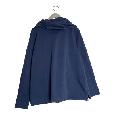 Ommellinen sport sweatshirt, midnight blue | woman XXL