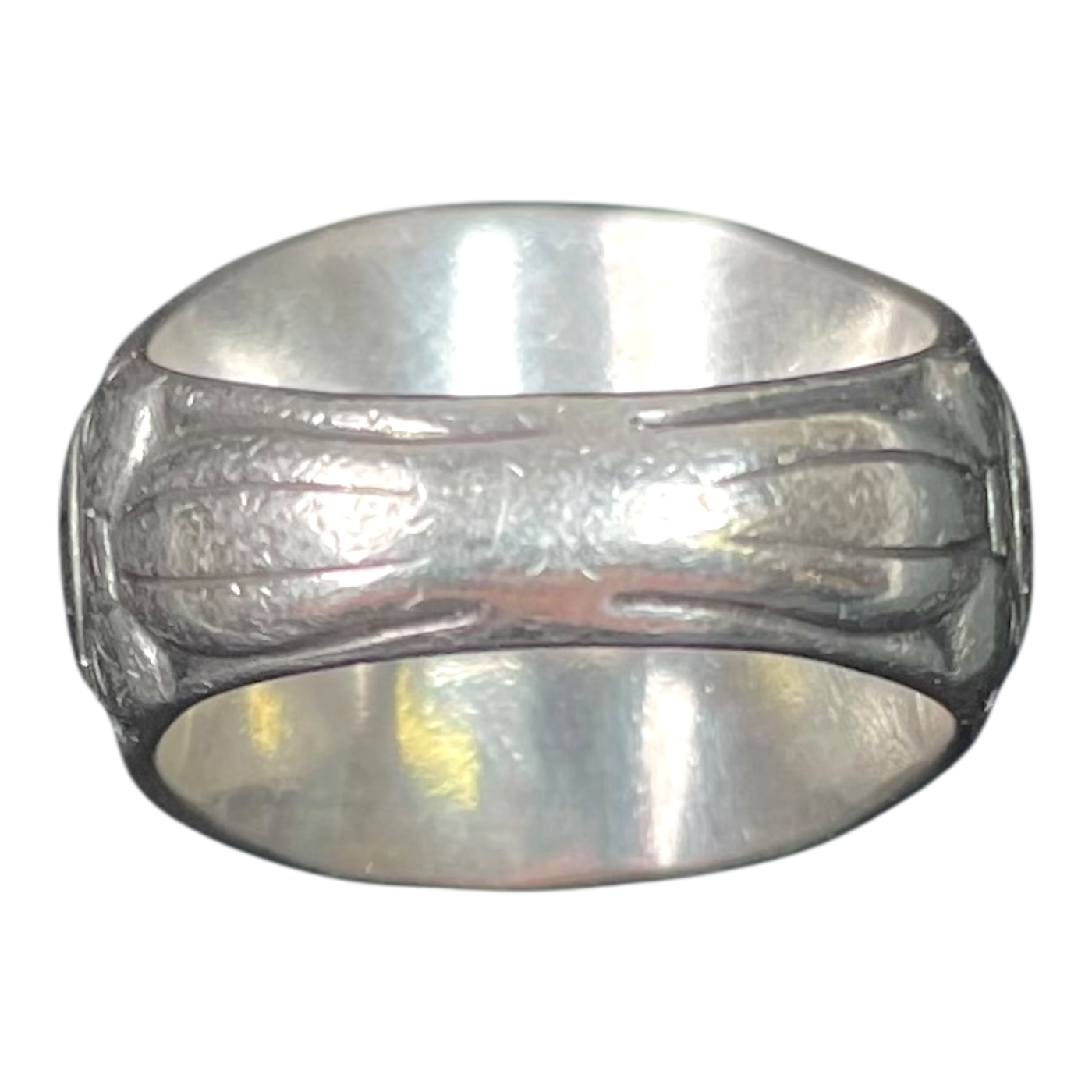 Kalevala Koru kivennavan ring, silver