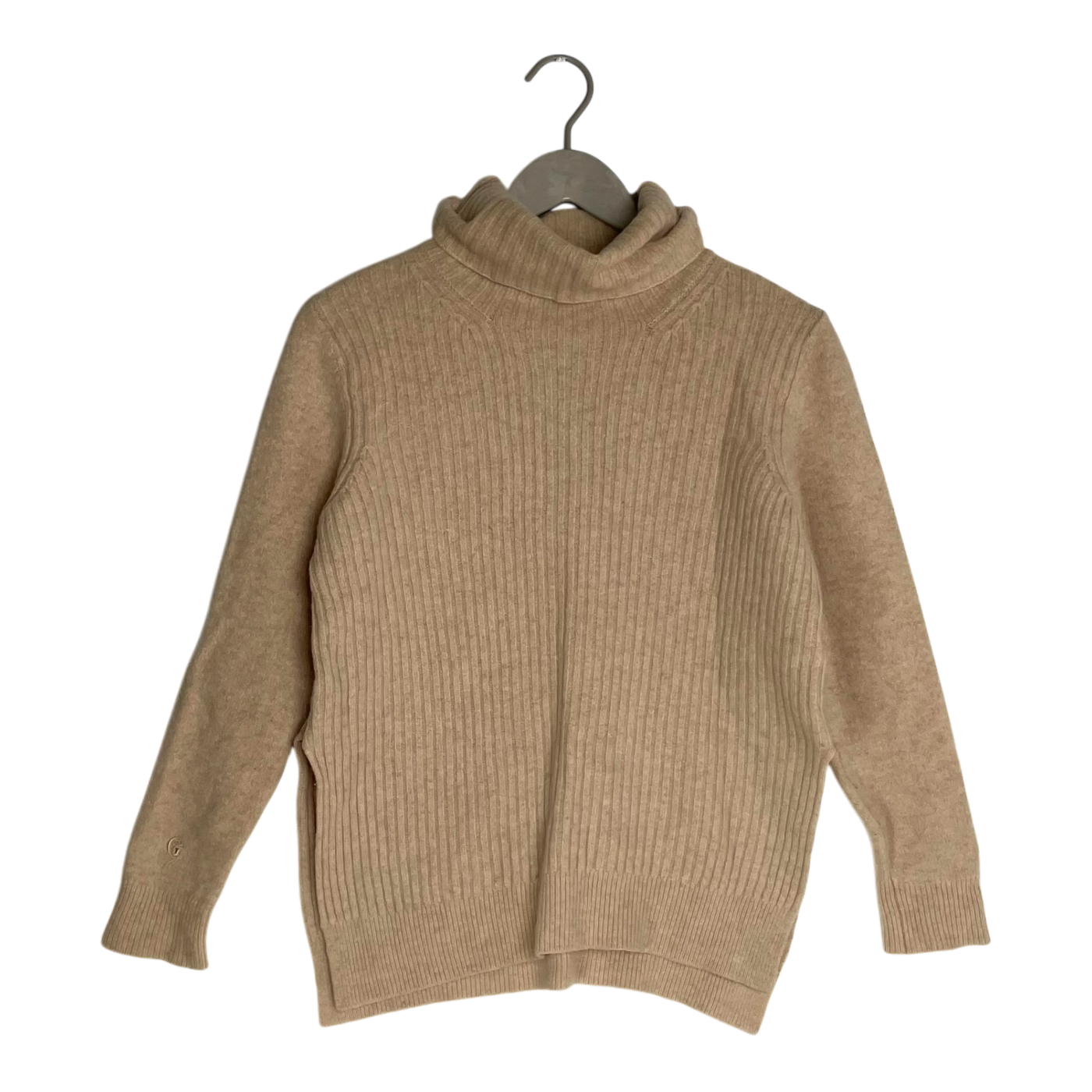 Ganni knitted sweater, wheat | woman M