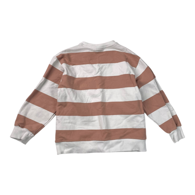 Metsola sweatshirt, stripes | 122/128cm