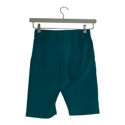 Aarre lynn biker shorts, teal | woman L