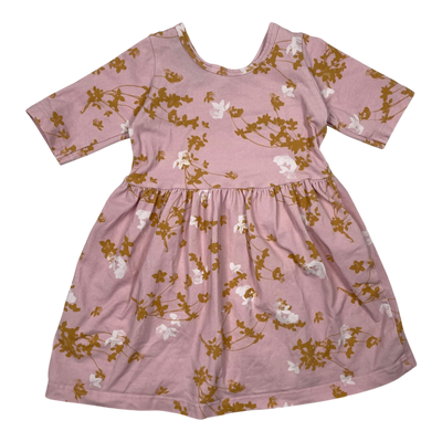 Kaiko dress, flower | 86/92cm