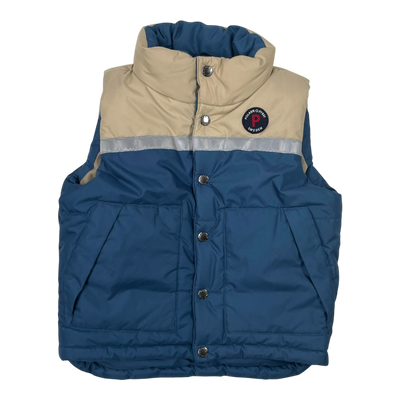 Polarn O. Pyret padded vest, blue | 128cm