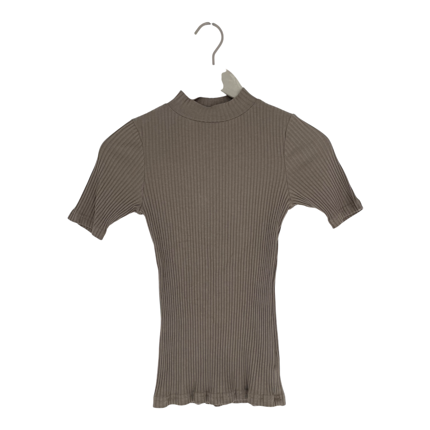 Riva Clothing rib t-shirt, beige | woman XS