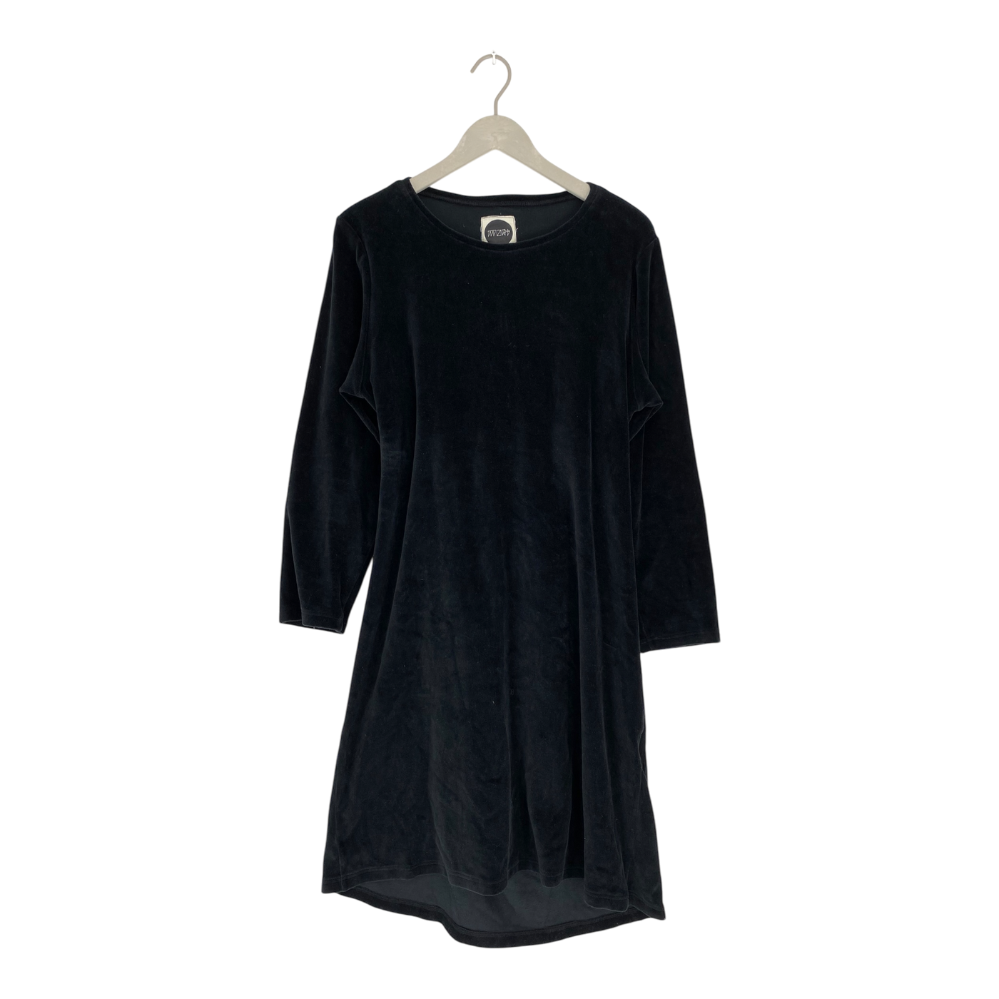 Morico velour dress, black | woman M