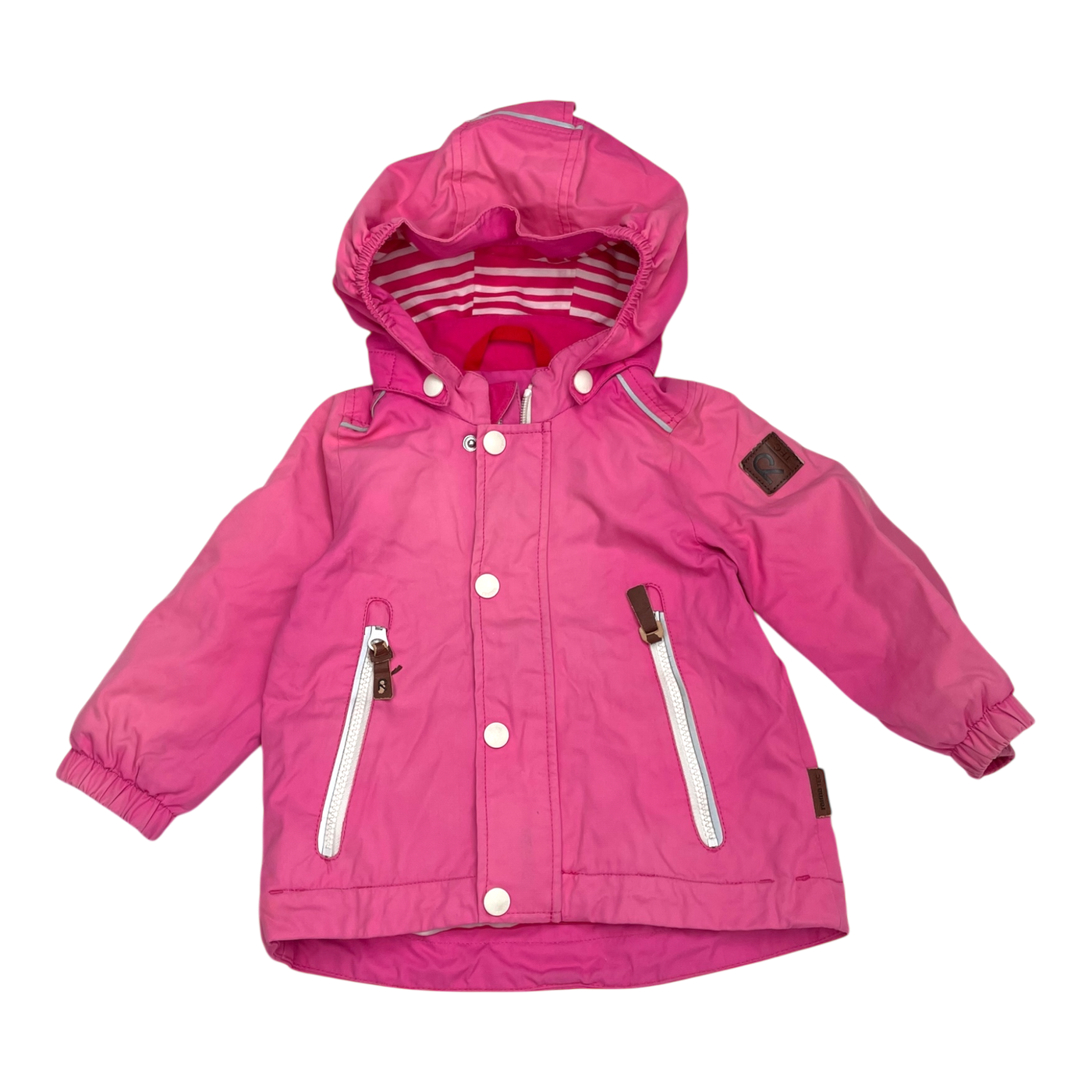 Reima midseason jacket, pink | 80cm