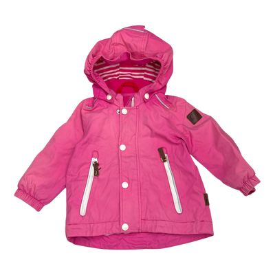 Reima midseason jacket, pink | 80cm