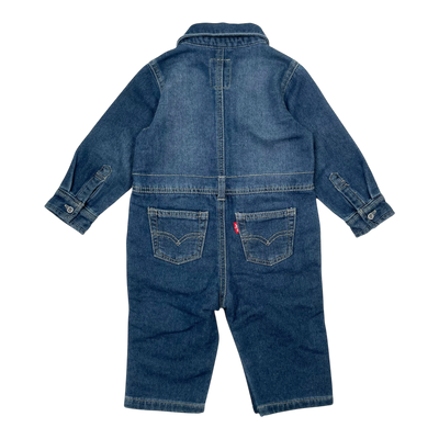 Levi's sweat jumpsuit denim blue | 80/85cm