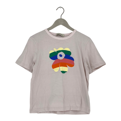 Marimekko erna sateenkaari unikko t-shirt, pink | woman XS