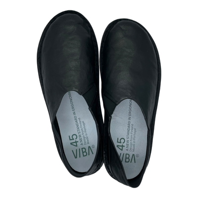 VIBAe Zuma leather shoes, preto black | 45
